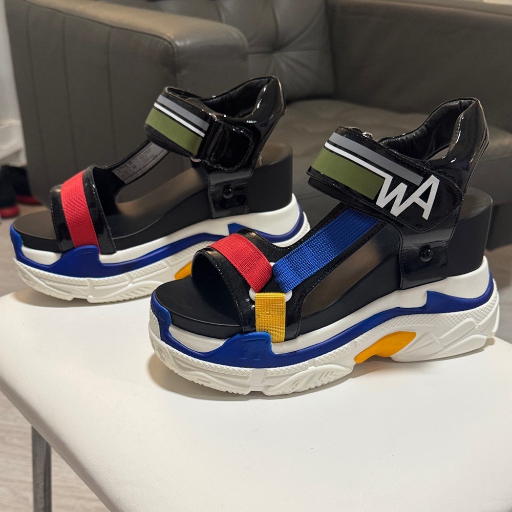 Colorful Platform Sandals